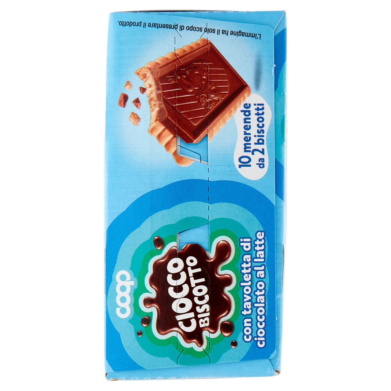 Ciocco biscotti con tavoletta di cioccolato al latte 10 pz x 25 g - Immagine 21
