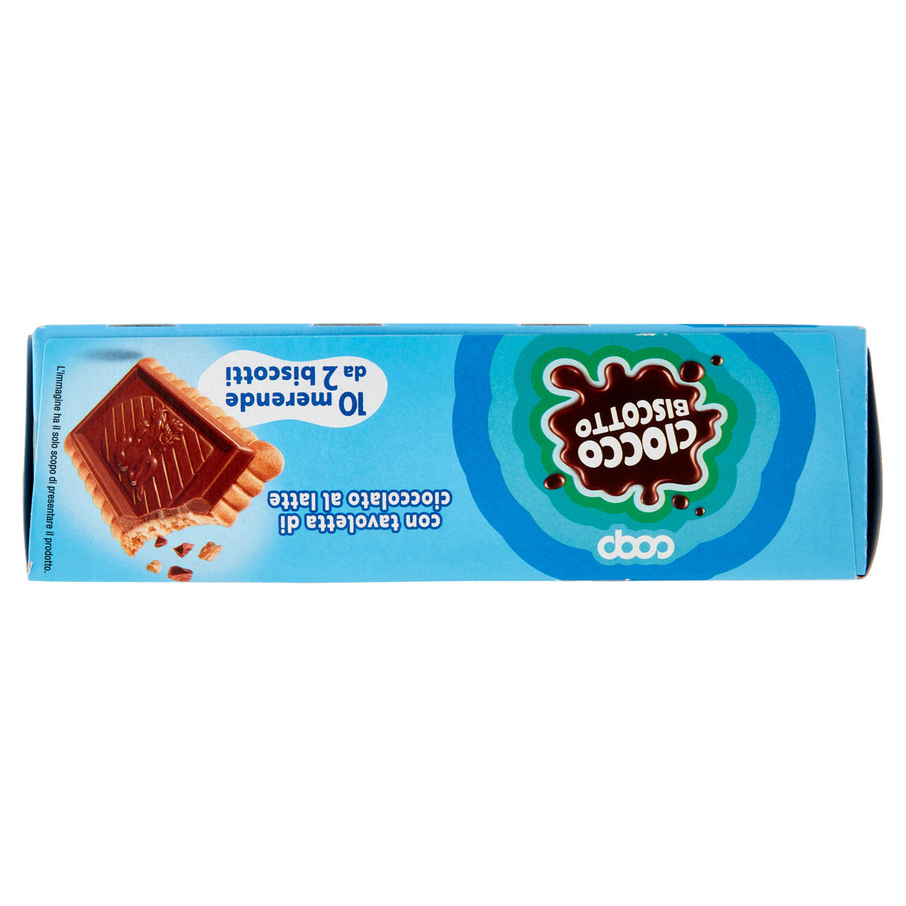 Ciocco biscotti con tavoletta di cioccolato al latte 10 pz x 25 g - Immagine 61
