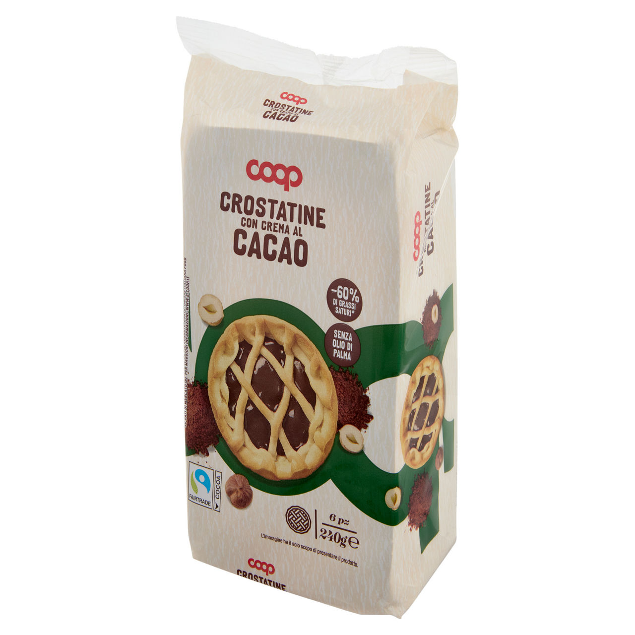 Crostatine con crema al cacao 6 pz 240 gr - Immagine 31