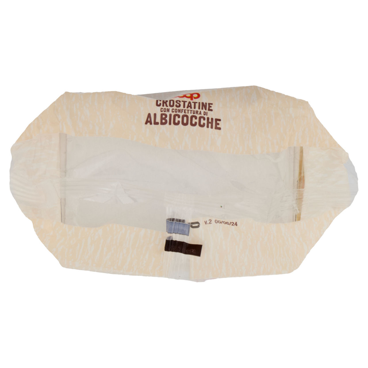 Crostatine con confettura di albicocca 6 pz 240 gr - Immagine 31