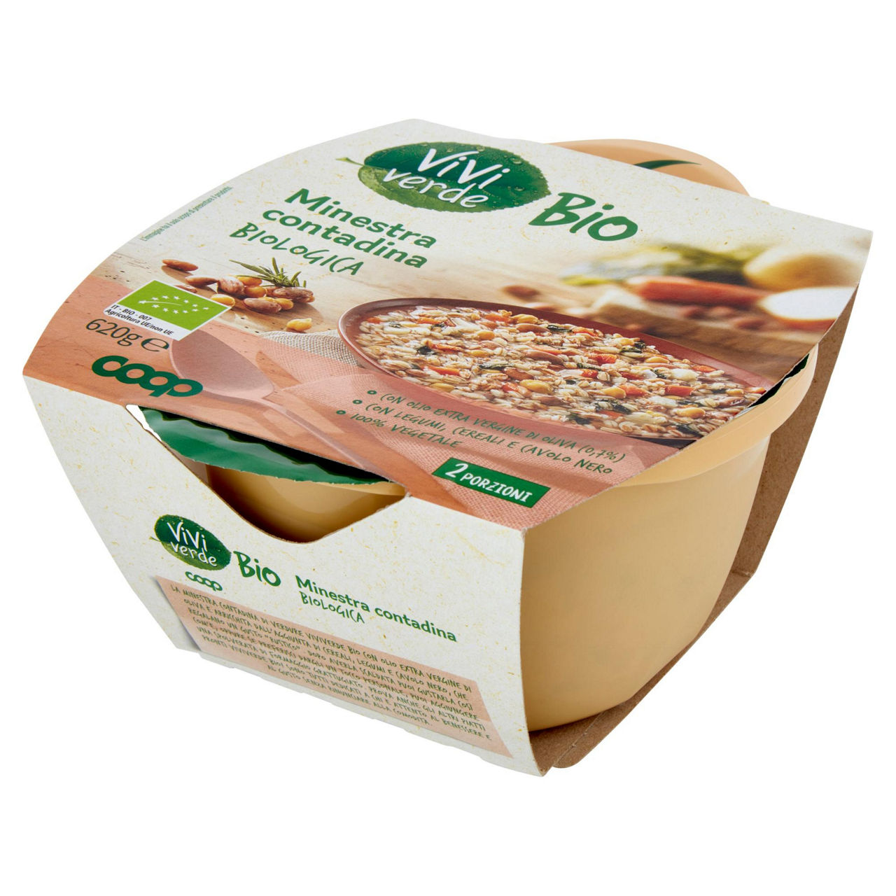 Minestra contadina bio 620 gr - Immagine 11