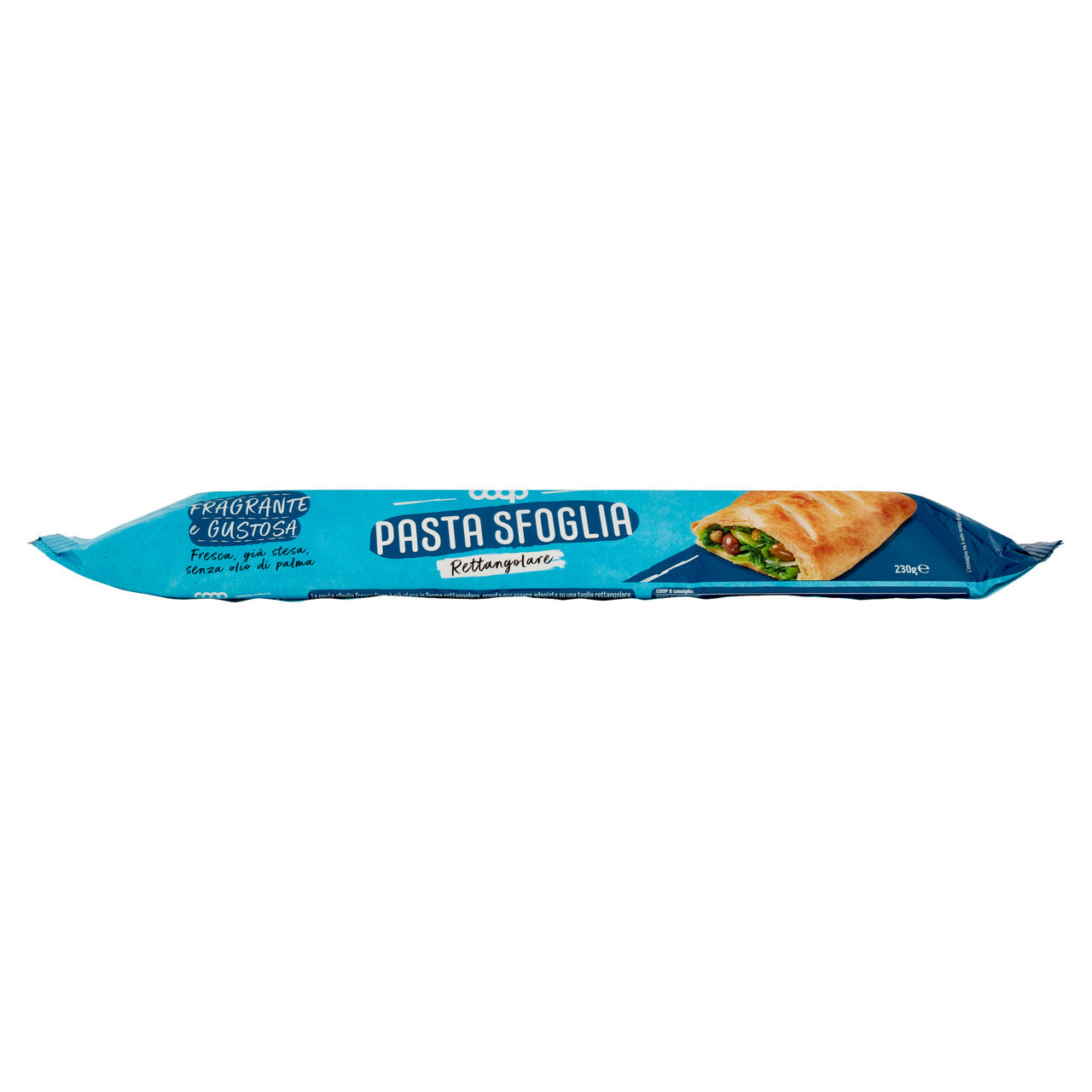 Pasta sfoglia fresca rettangolare 230 gr - Immagine 01