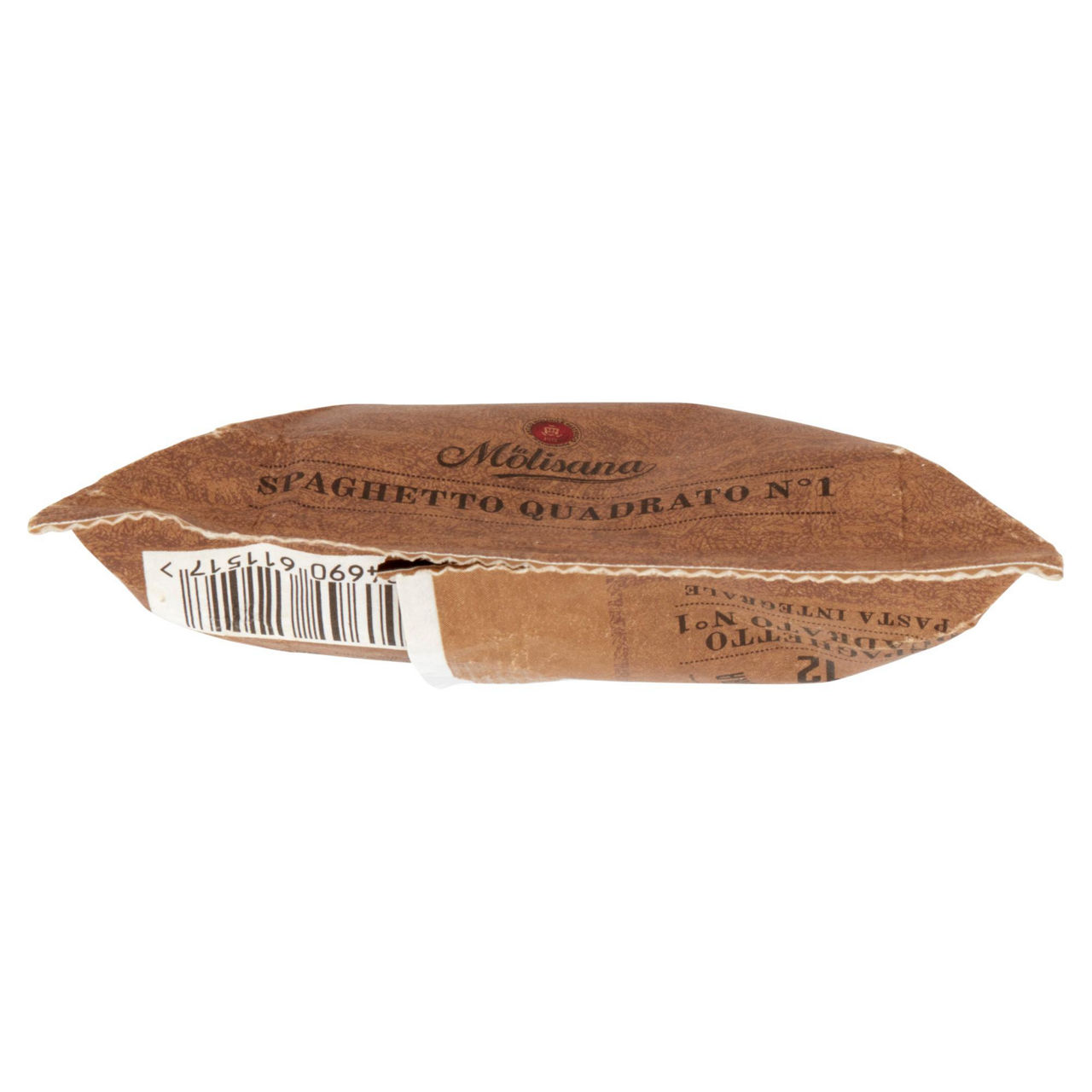 Spaghetto quadrato n. 1 pasta di semola integrale di grano duro 500 gr - Immagine 51