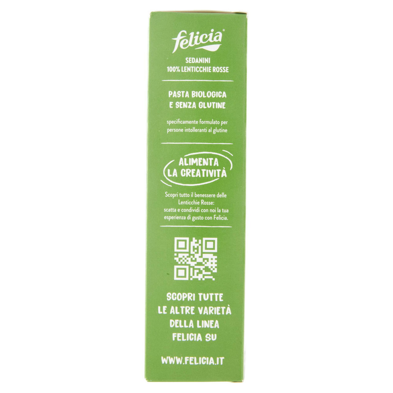 Sedanini pasta di lenticchie rosse senza glutine bio 250 gr - Immagine 11