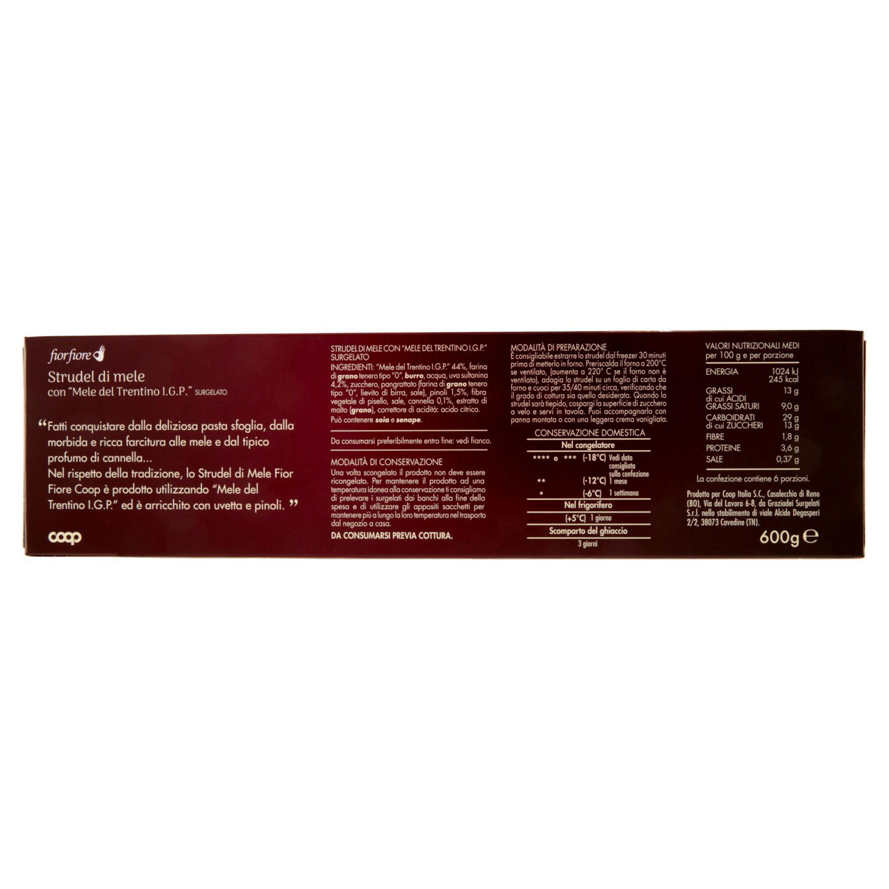 Strudel di mele con Mele del Trentino IGP 600 gr - Immagine 51