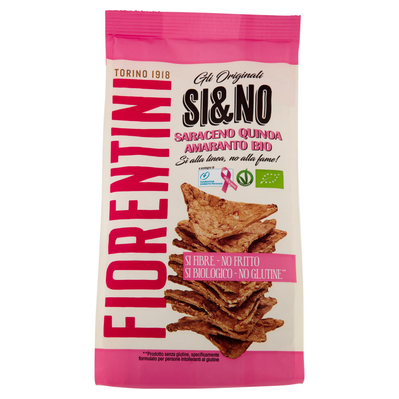 Mini gallette triangolari di grano saraceno con quinoa e amaranto bio 80 gr - Immagine 01