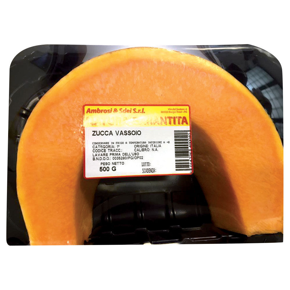 Zucca gialla 500 gr