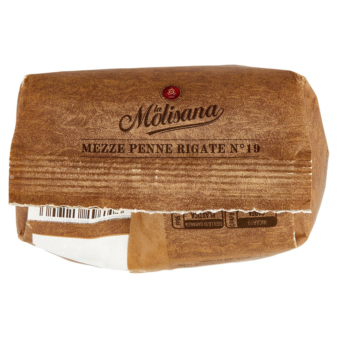 Mezze penne rigate n. 19 pasta di semola integrale di grano duro 500 gr - Immagine 31