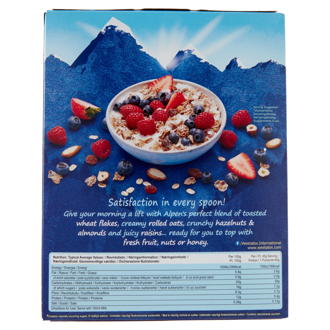 Alpen muesli weetabix senza zucchero scatola gr.560 - Immagine 11