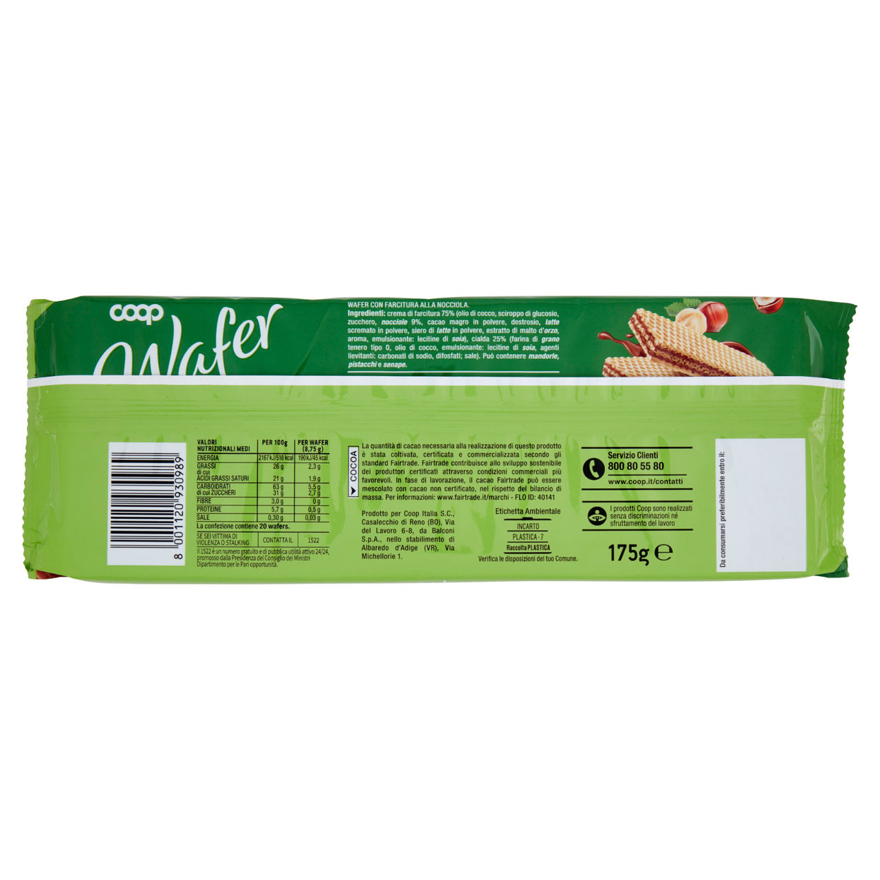 Wafer nocciola 175 gr - Immagine 41