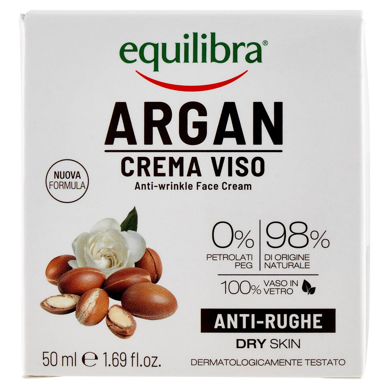Crema viso anti rughe argan 50 ml - Immagine 01