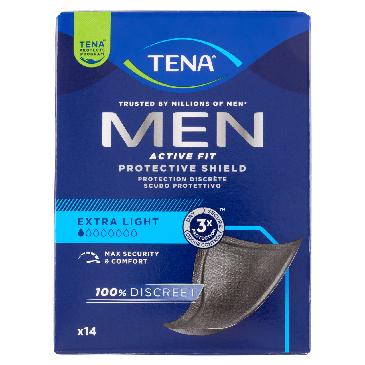 Assorbenti per incontinenza uomo extra light 14 pz