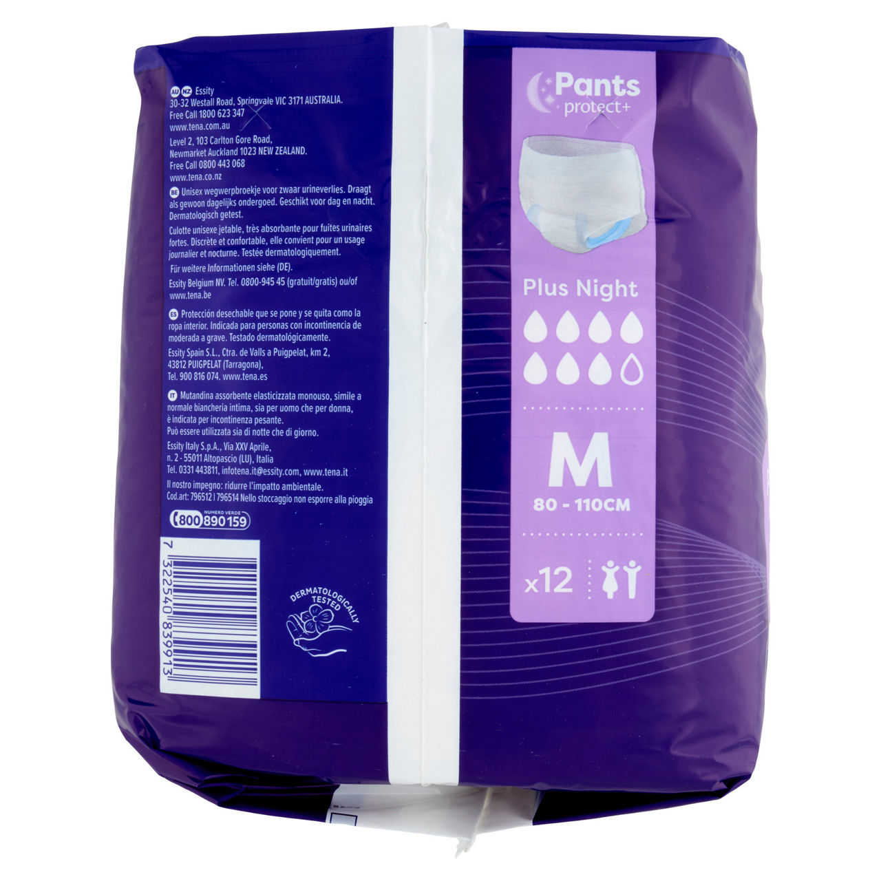 Assorbenti per incontinenza pants plus notte m 12 pz - Immagine 11