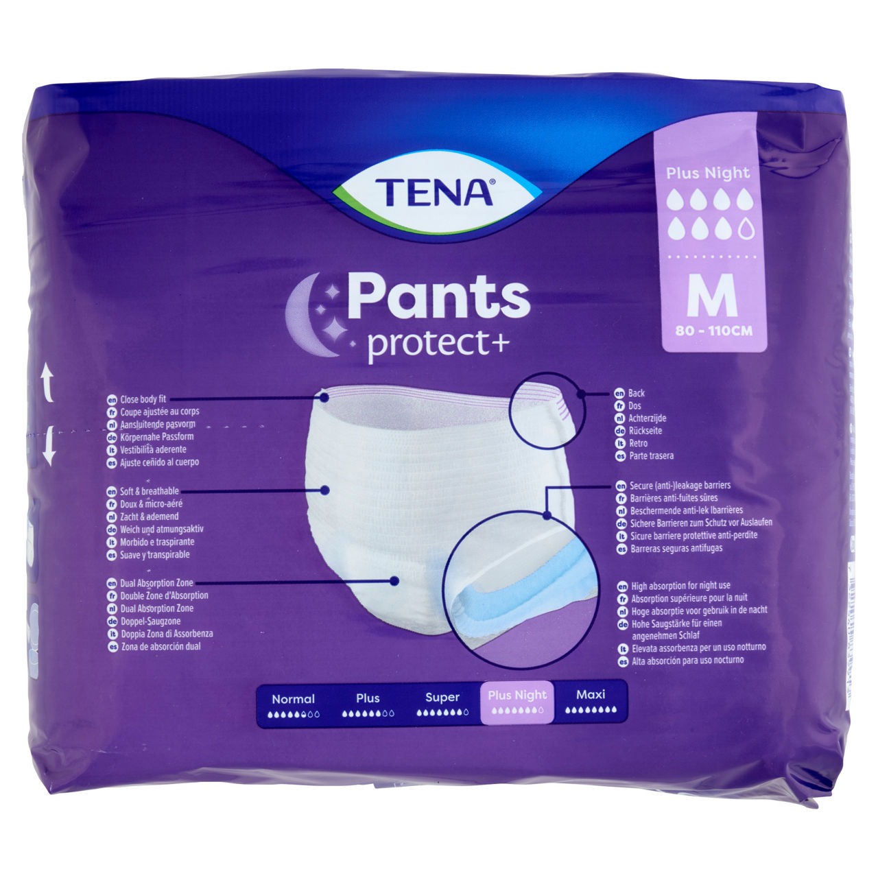 Assorbenti per incontinenza pants plus notte m 12 pz - Immagine 31