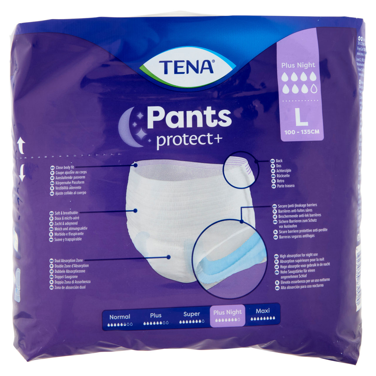 Assorbenti per incontinenza pants plus notte l 12 pz - Immagine 41
