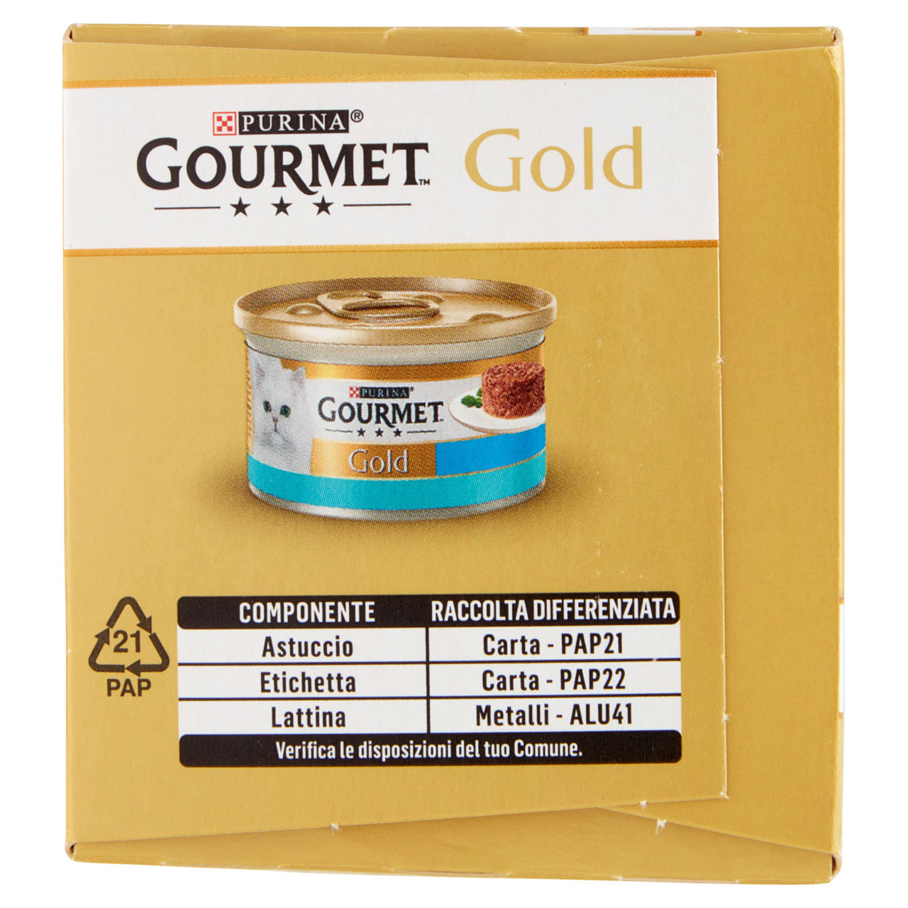 Umido gatto gourmet gold g85x4 - tortini tonno&salmone - Immagine 31