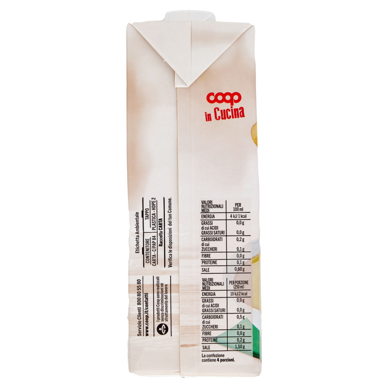 Brodo pronto verdure coop brick 1l - Immagine 21
