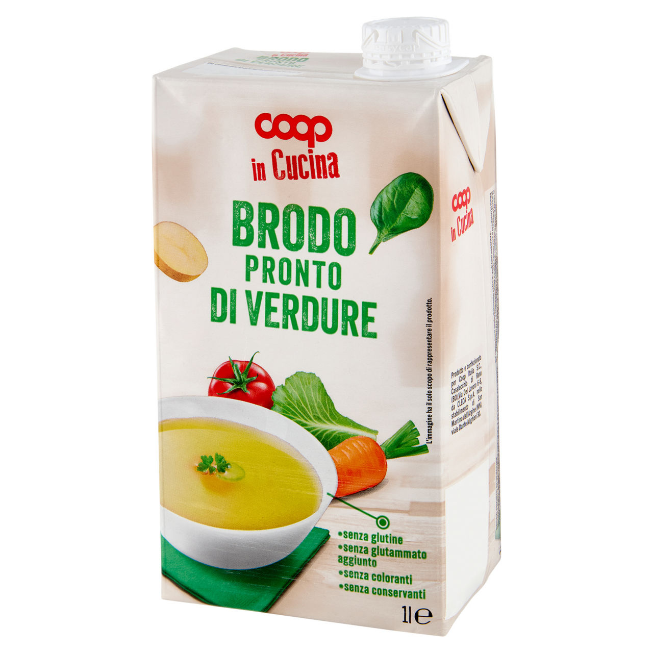 Brodo pronto verdure coop brick 1l - Immagine 11