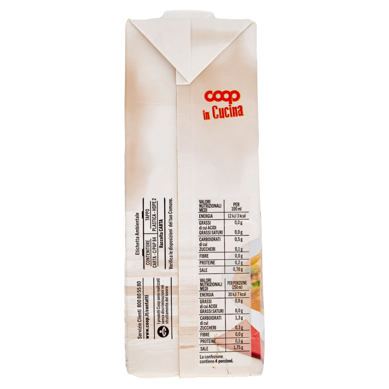 Brodo pronto carne mista coop brick 1l - Immagine 11