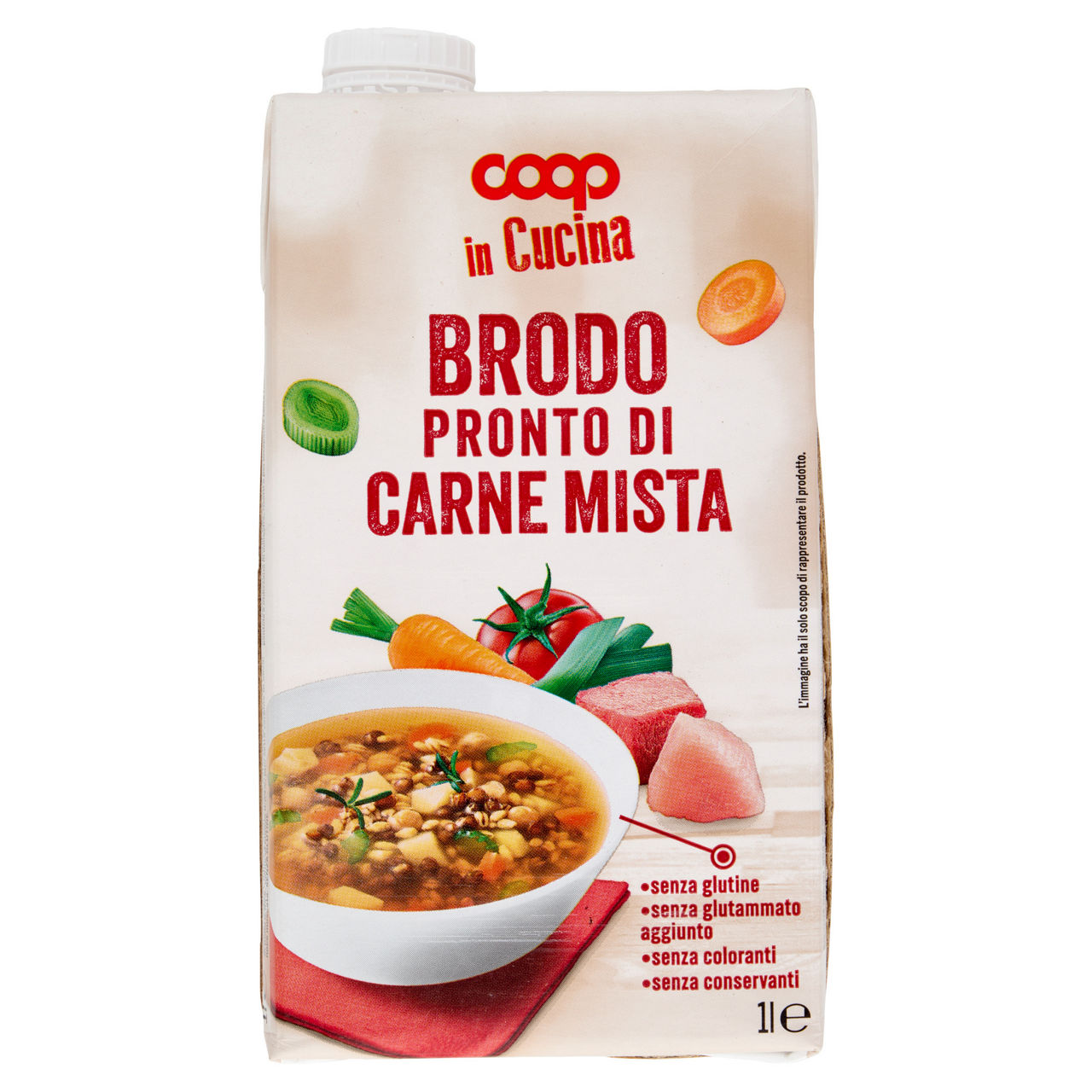 Brodo pronto carne mista coop brick 1l - Immagine 61