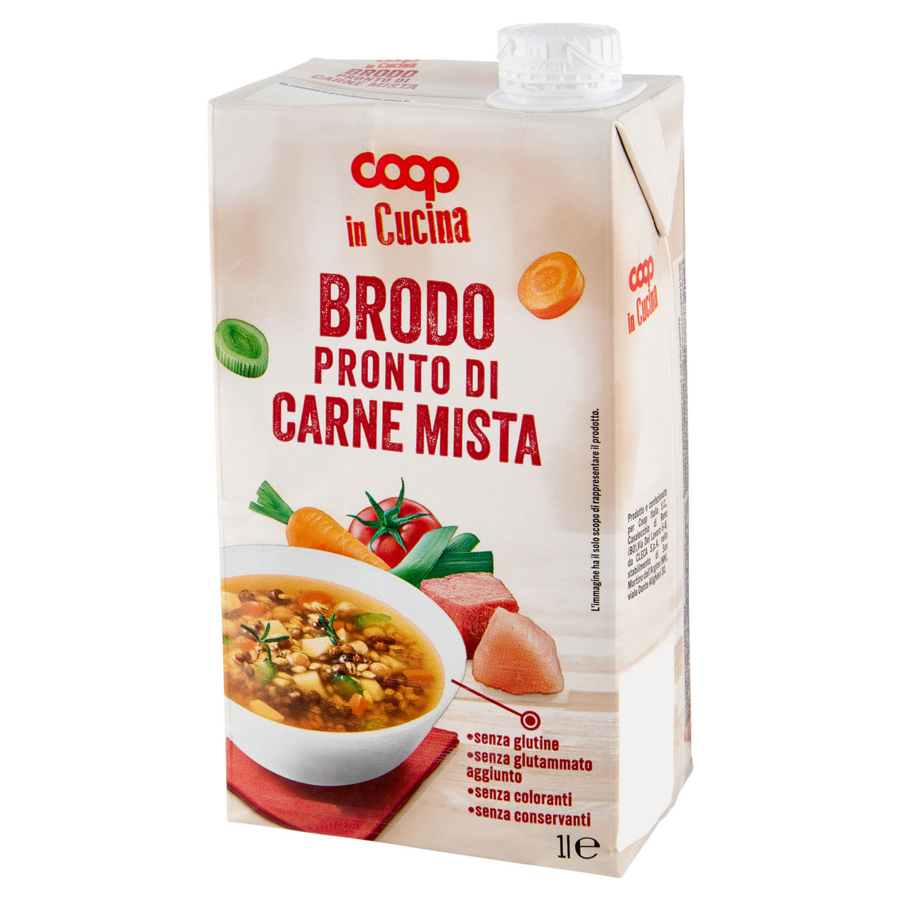 Brodo pronto carne mista coop brick 1l - Immagine 21
