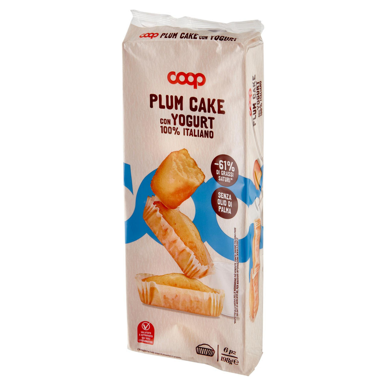 Plumcake con yogurt 6 pz 198 gr - Immagine 11