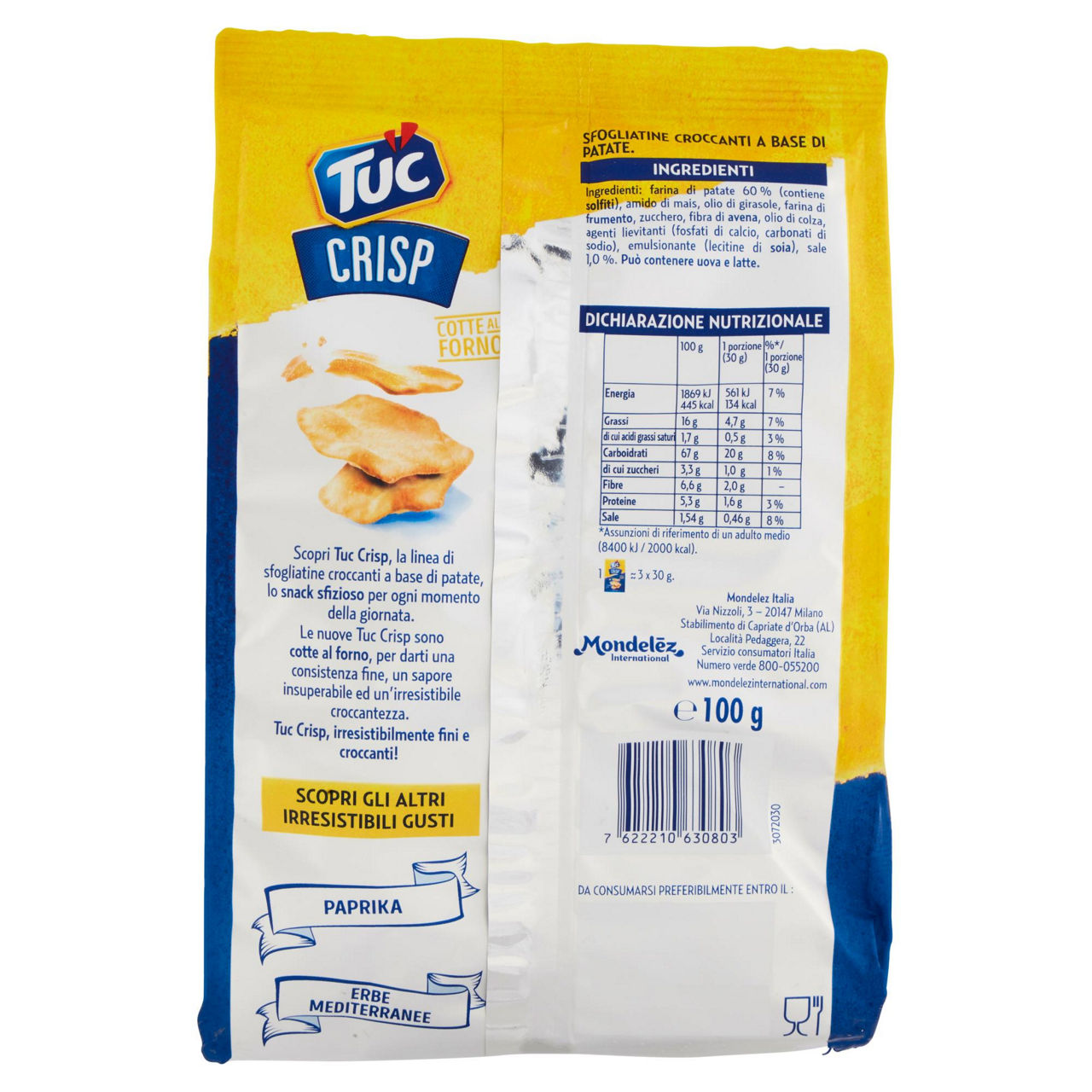 Sfogliatine croccanti Original cotte al forno 100 gr - Immagine 11