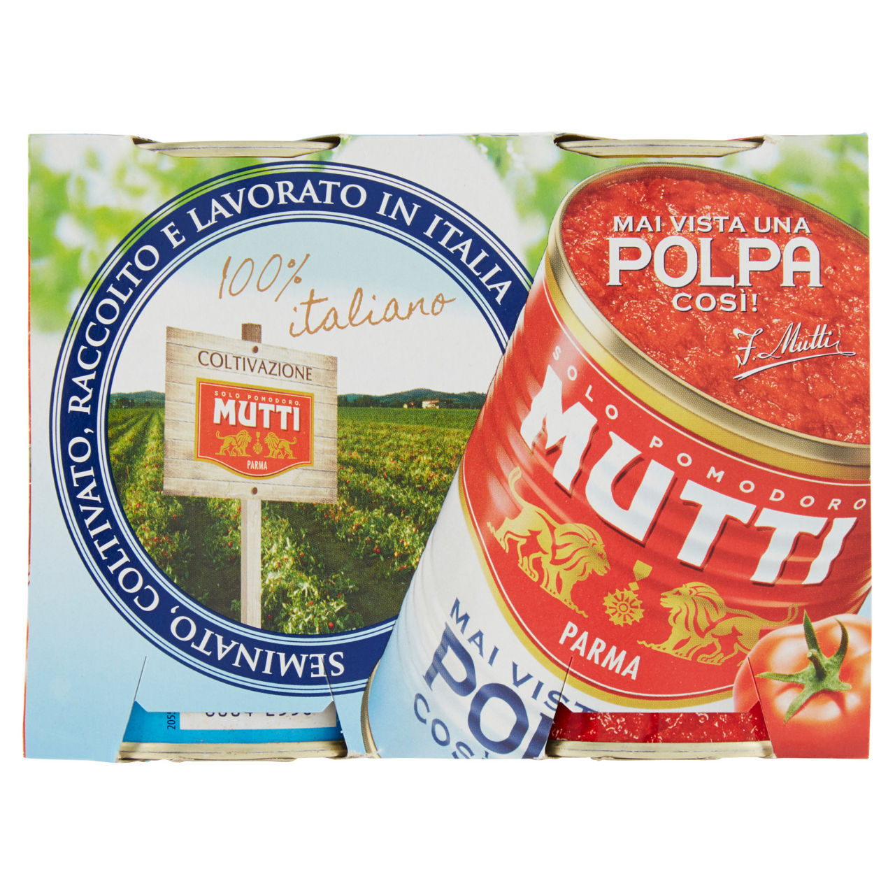 Polpa di pomodoro 2 x 400 g - Immagine 01