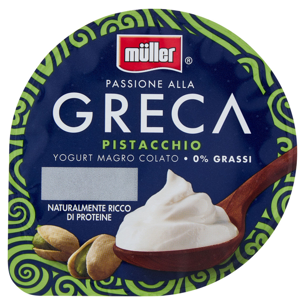 Yogurt Greco magro al pistacchio 150 gr - Immagine 01