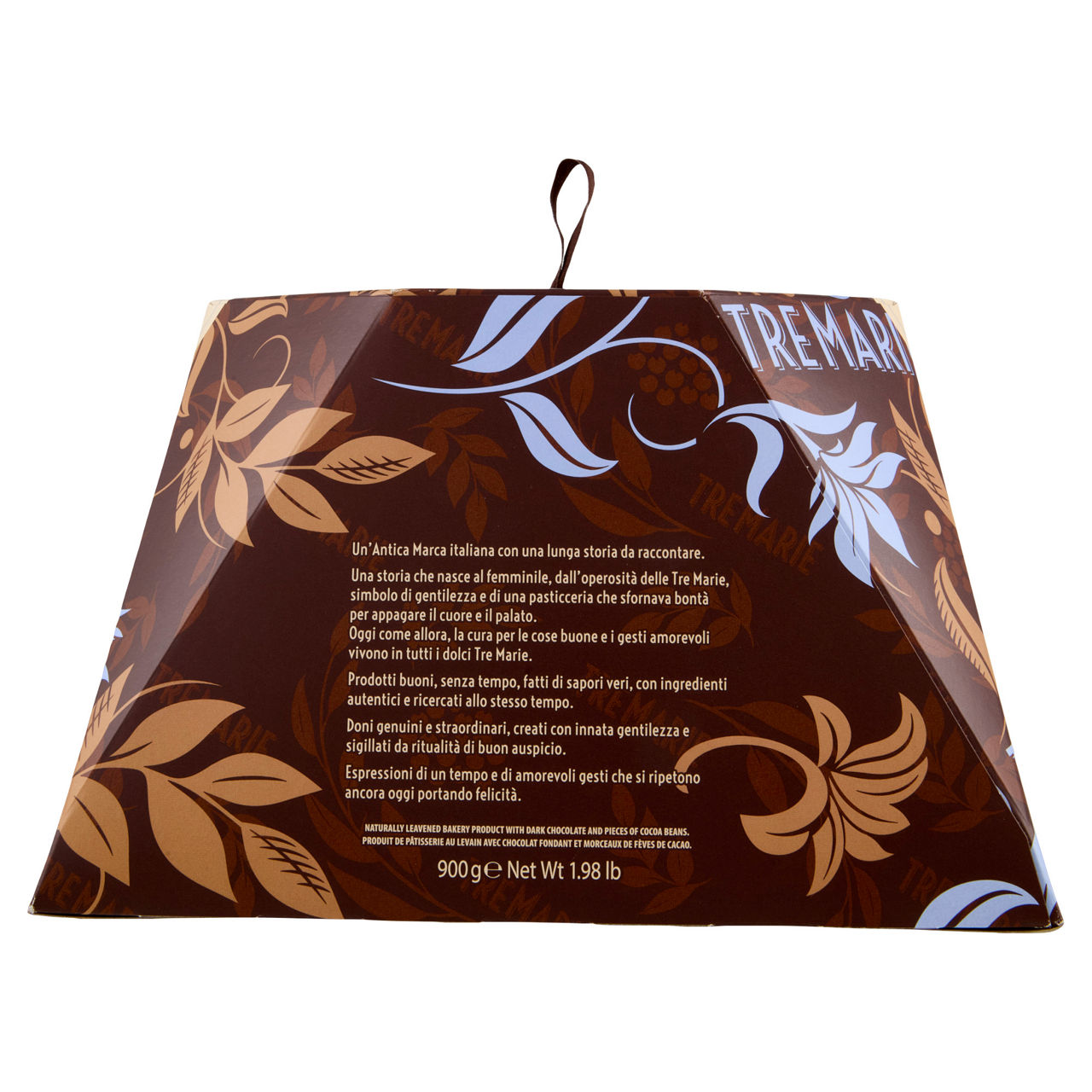 Panettone Re Noir al cioccolato extra fondente 900 gr - Immagine 21