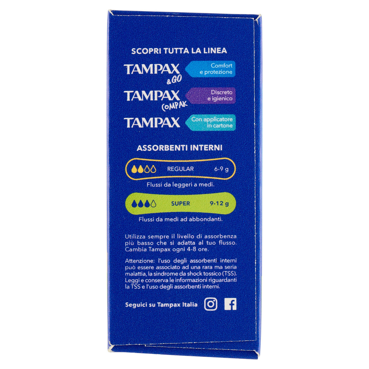 Assorbenti interni tampax blue super pz 20 - Immagine 51