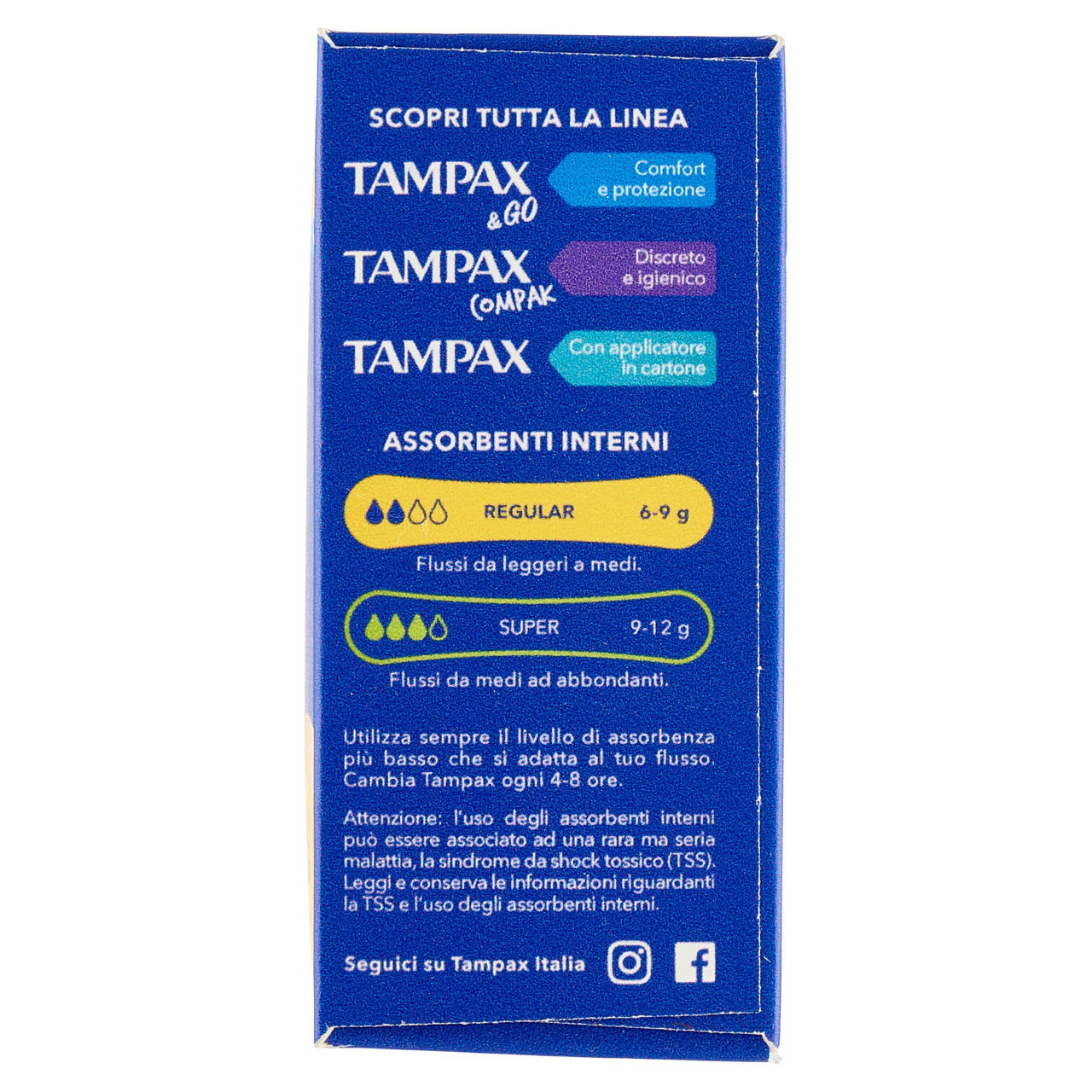 Tampax compak blu box regular 20 pz - Immagine 11