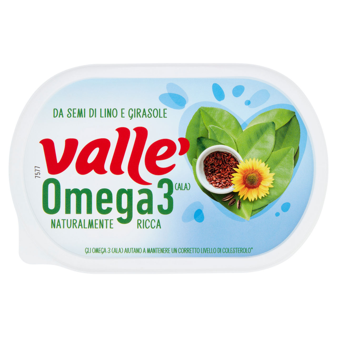 Burro vegetale da semi di lino e girasole 250 gr - Immagine 01