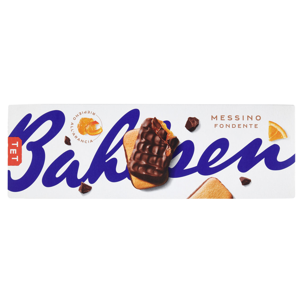 Biscotti con ripieno all'arancia e ricoperti di cioccolato fondente 125 gr - Immagine 01