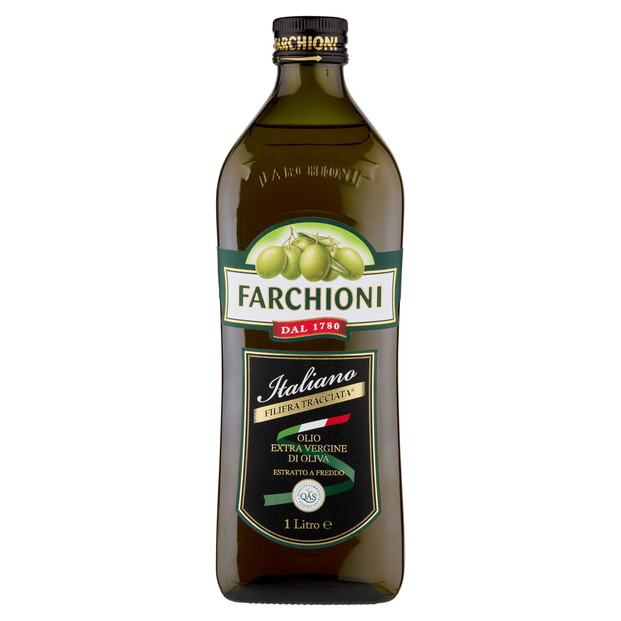 Olio extravergine farchioni 100% italiano lt 1