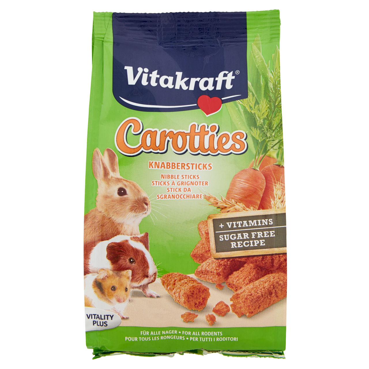 Snack conigli carotties gr 50 - Immagine 01