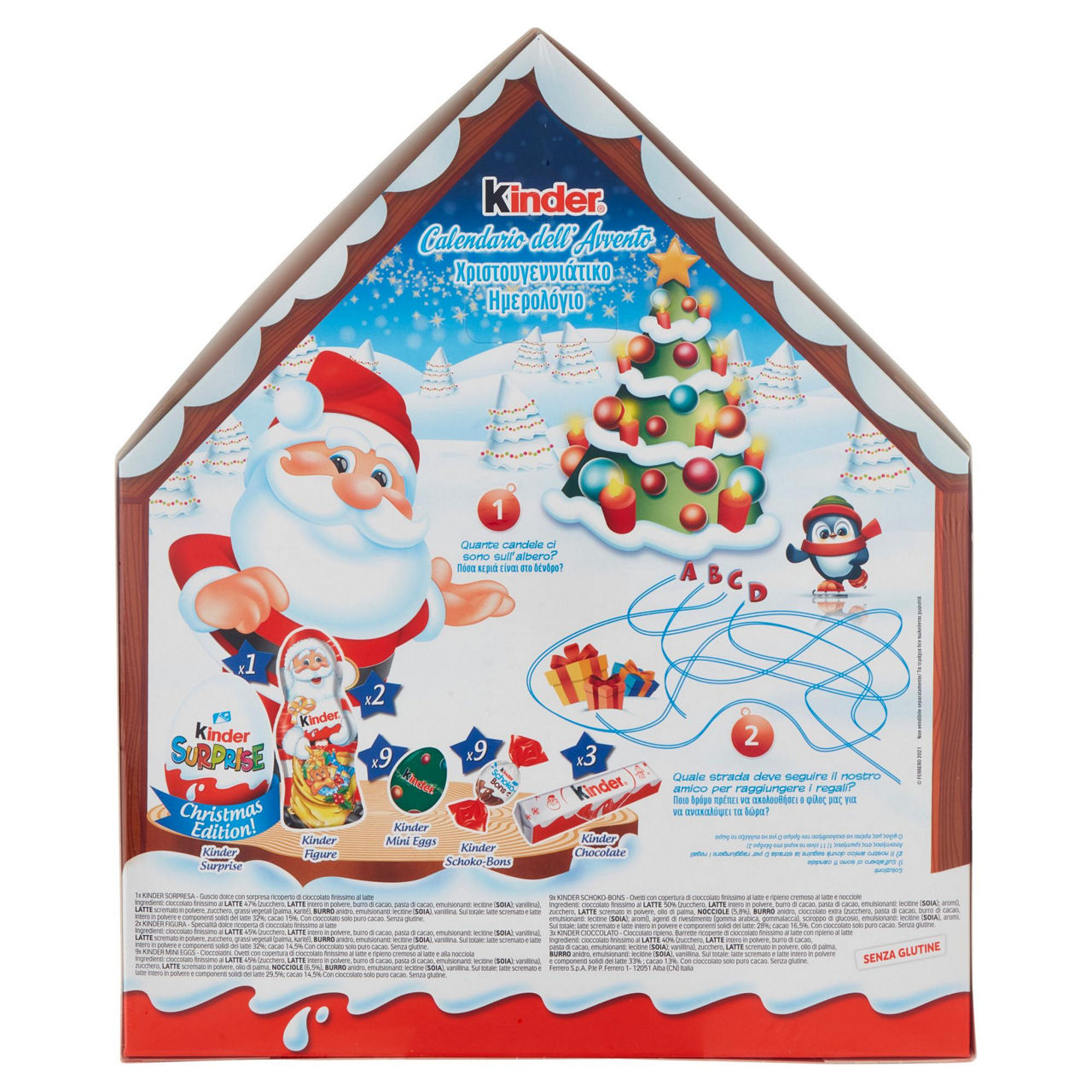 Calendario dell'Avvento Casetta 184 gr - Immagine 41