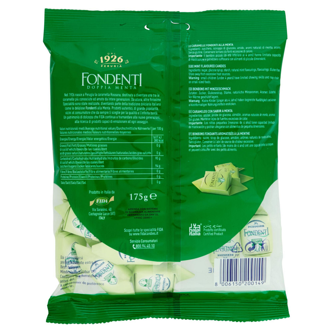 Caramelle alla doppia menta 175 gr - Immagine 31