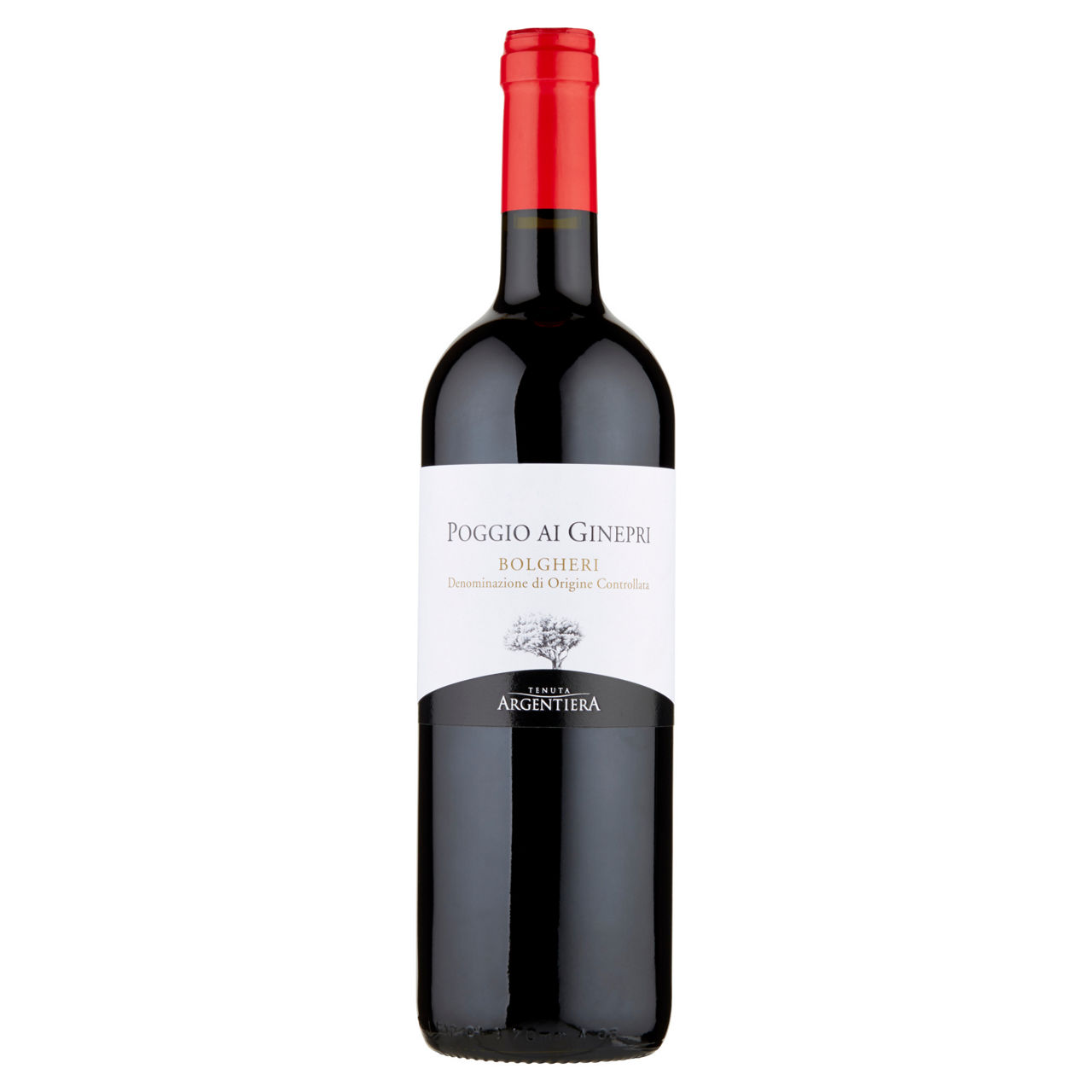 Vino rosso Poggio ai Ginepri Bolgheri DOC 750 ml - Immagine 01