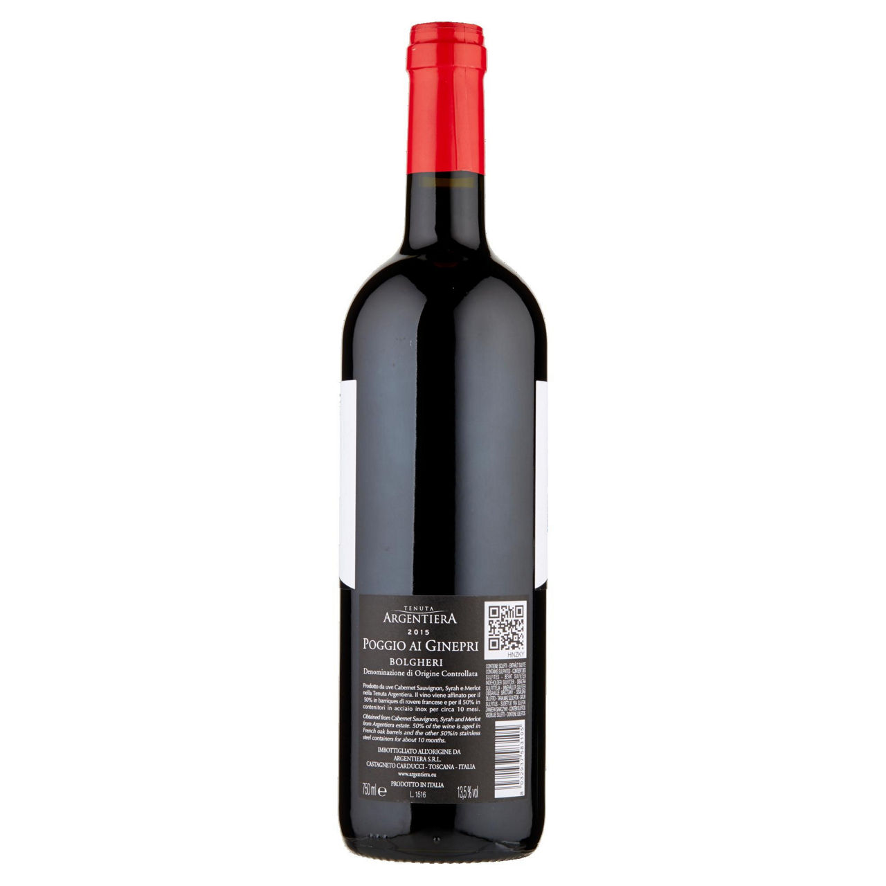 Vino rosso Poggio ai Ginepri Bolgheri DOC 750 ml - Immagine 41