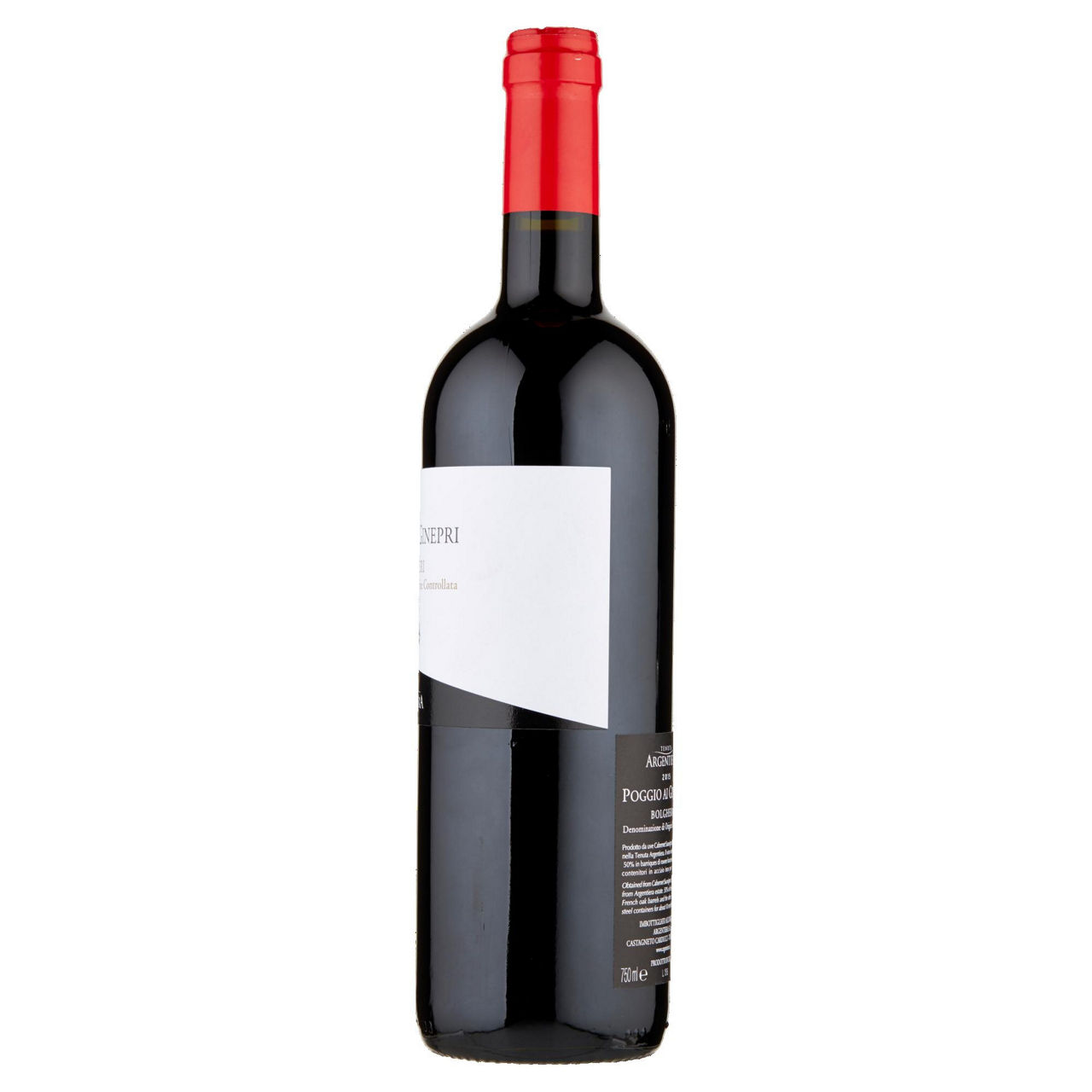 Vino rosso Poggio ai Ginepri Bolgheri DOC 750 ml - Immagine 11