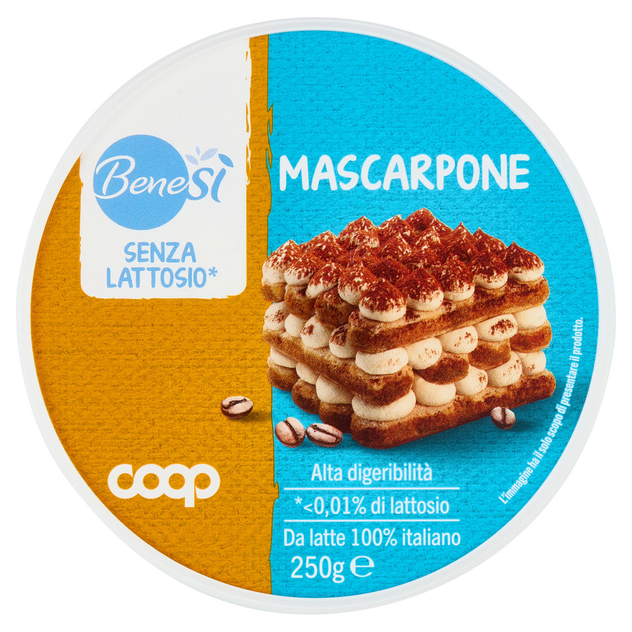 Mascarpone senza lattosio 250 gr - Immagine 01