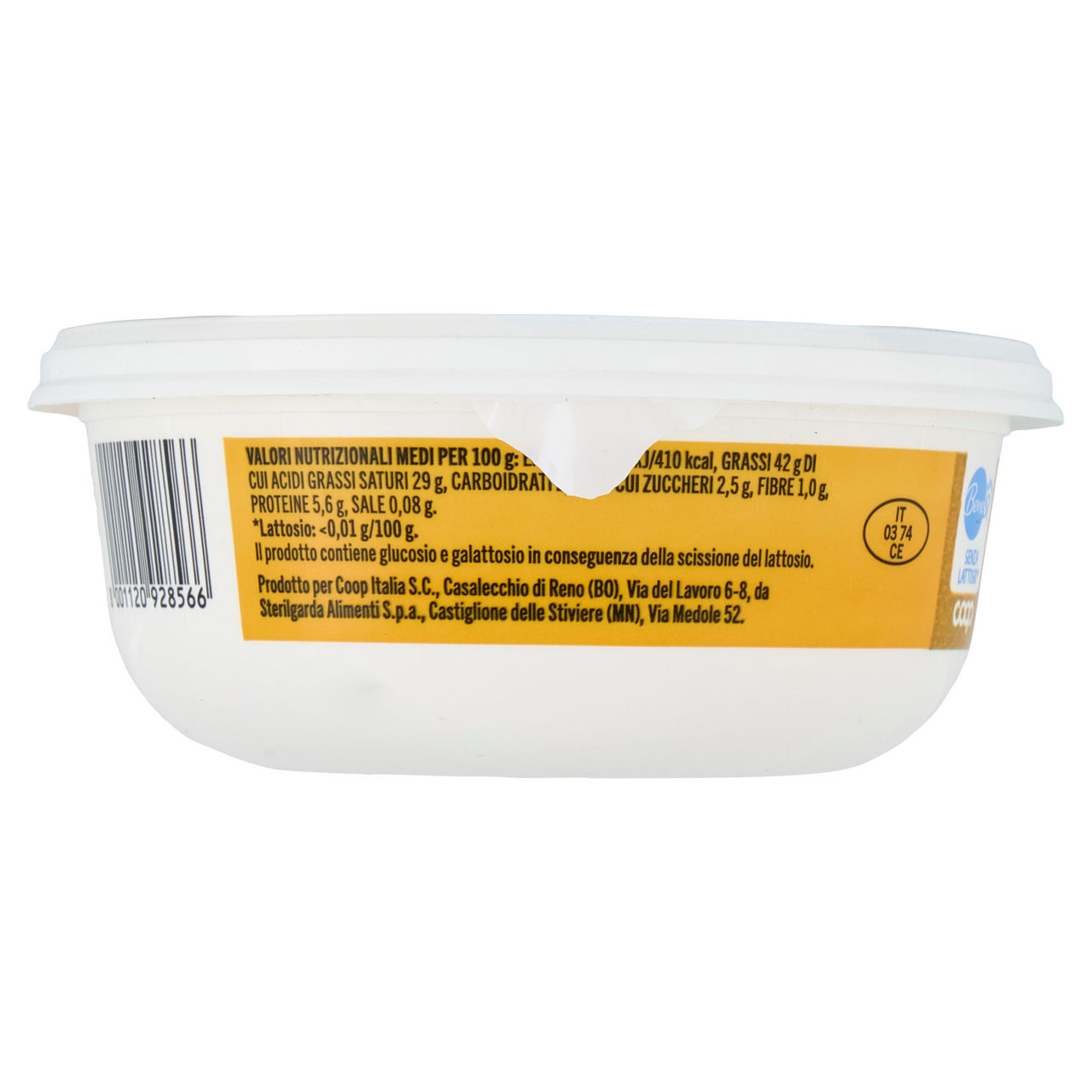 Mascarpone senza lattosio 250 gr - Immagine 11