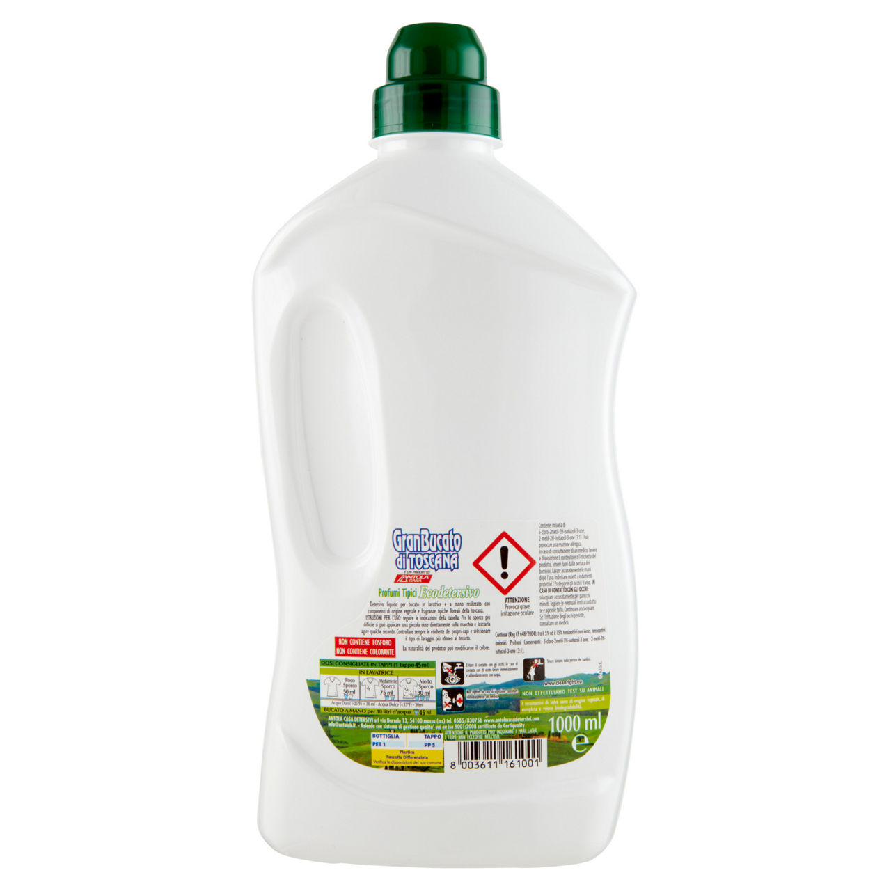 Detersivo liquido bucato a mano e lavatrice eco forza natura l 1 - Immagine 21