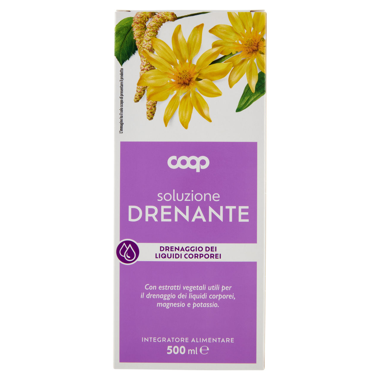 Integratore alimentare soluzione drenante 500 ml - Immagine 01
