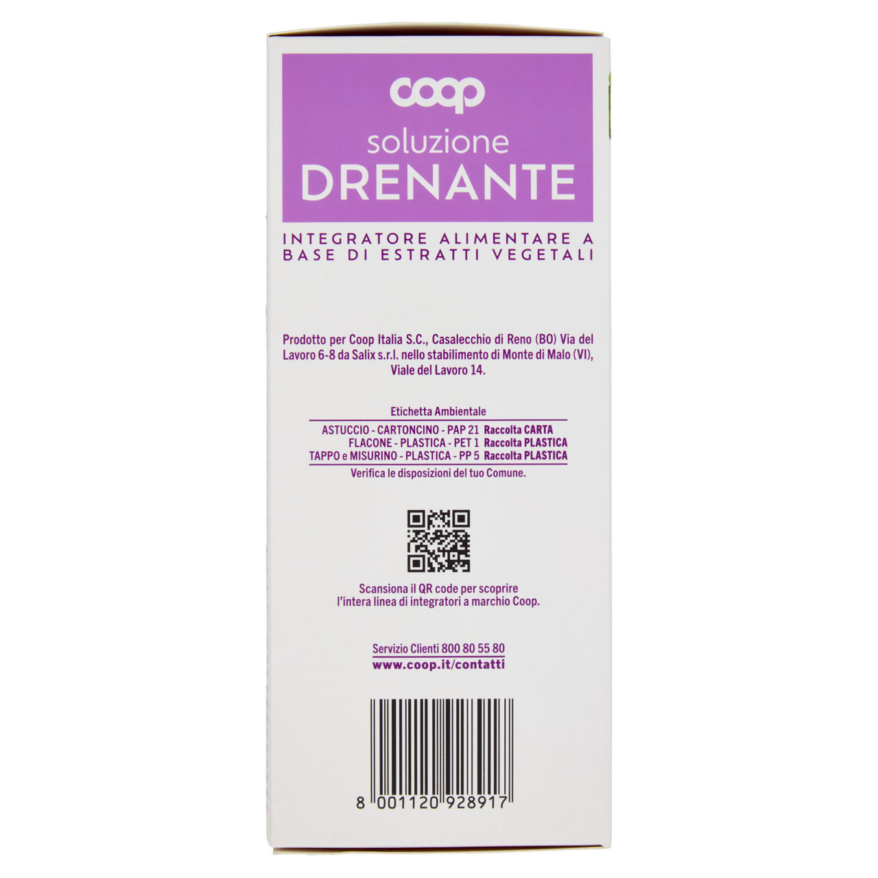 Integratore alimentare soluzione drenante 500 ml - Immagine 11