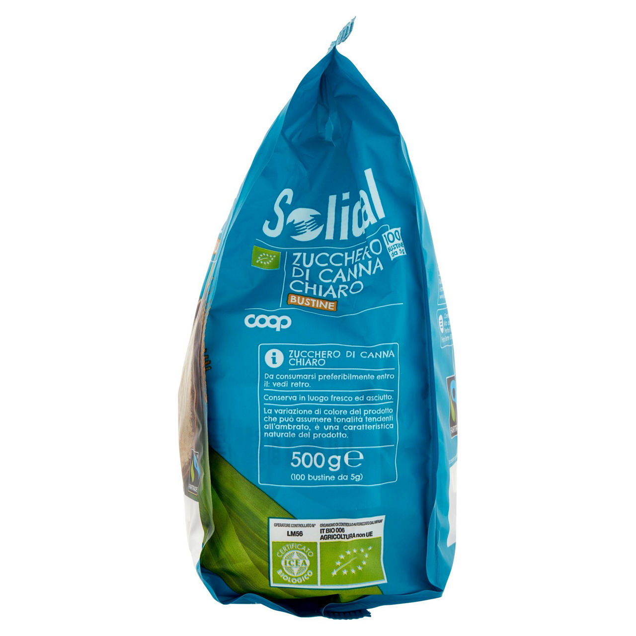 Zucchero di canna chiaro in bustine bio 100 pz x 5 gr - Immagine 31