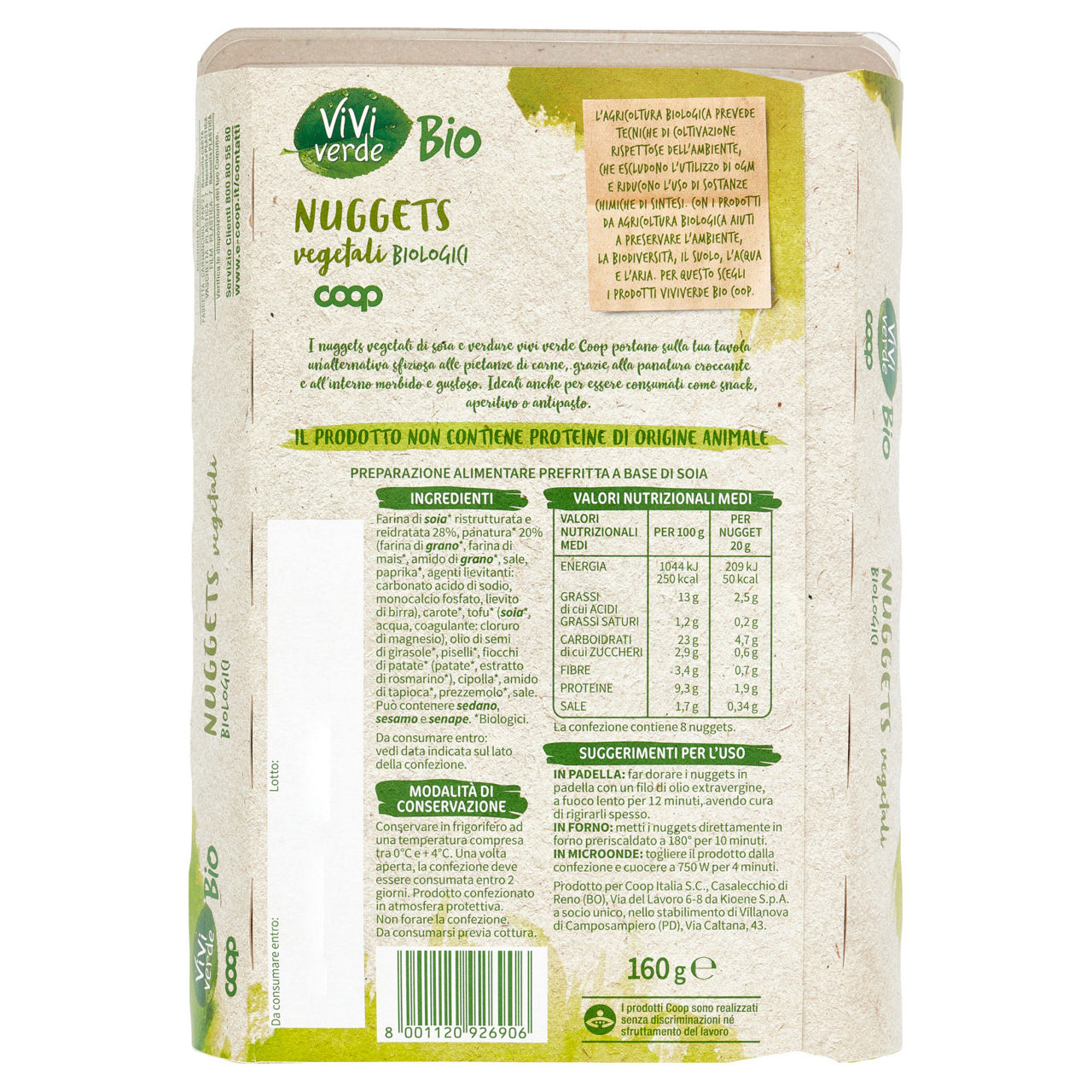 Nuggets vegetali bio 160 gr - Immagine 31
