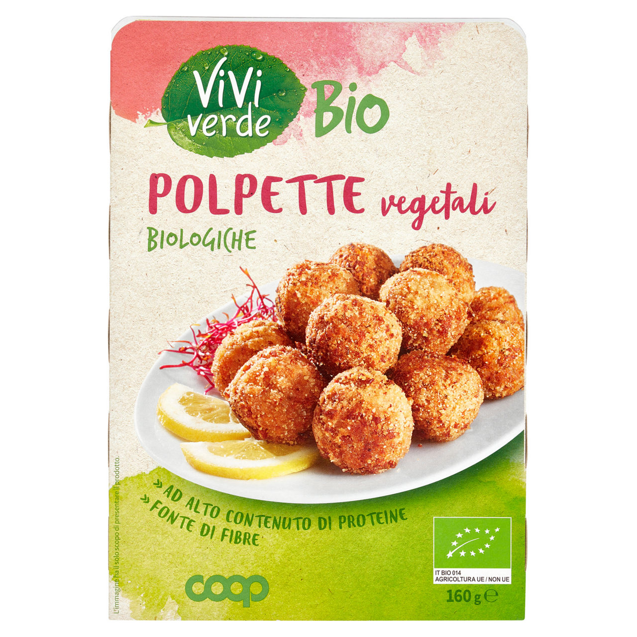 Polpette vegetali bio 160 gr