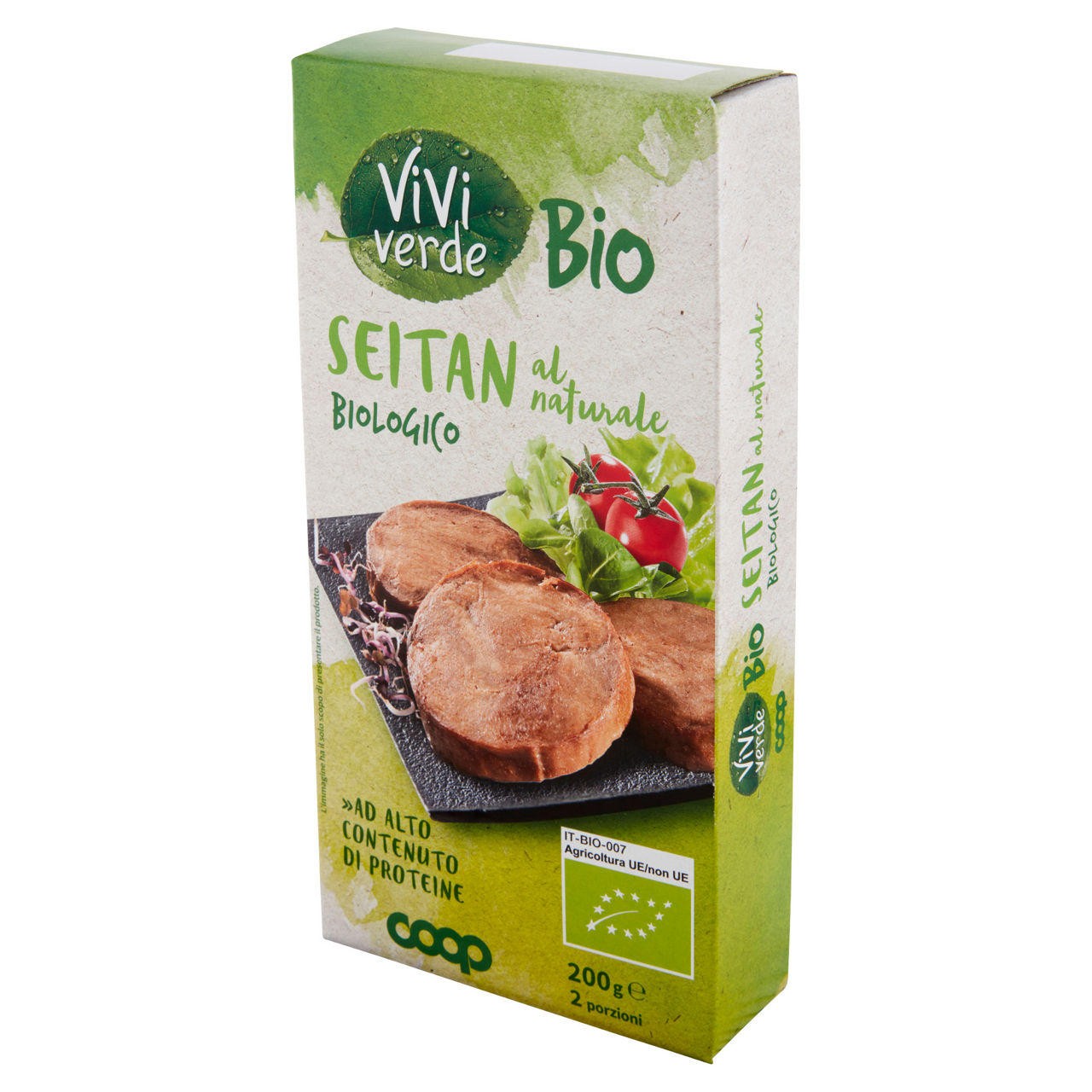 Seitan al naturale bio 2 pz 200 gr - Immagine 51